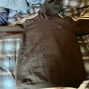 adidas three stripes sweatshirt